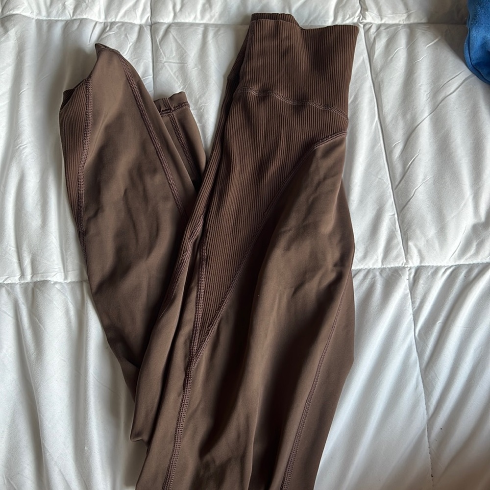 AERIE leggings no stains, brown, haven’t worn